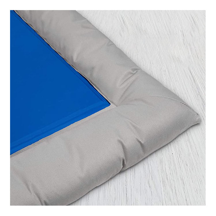 2022 Hot Low Price Foldable Travel Outdoor Large Solid Gel Based Self Cooler Dog Pet Bed