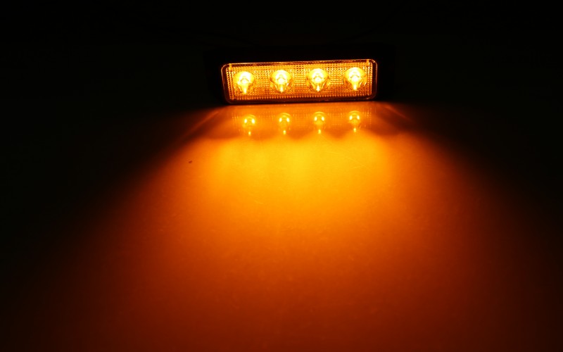 TOPTREE LED Lampu Strob Kecemasan Amaran Lampu Berkelip Untuk Lori Kereta Van ATV SUV