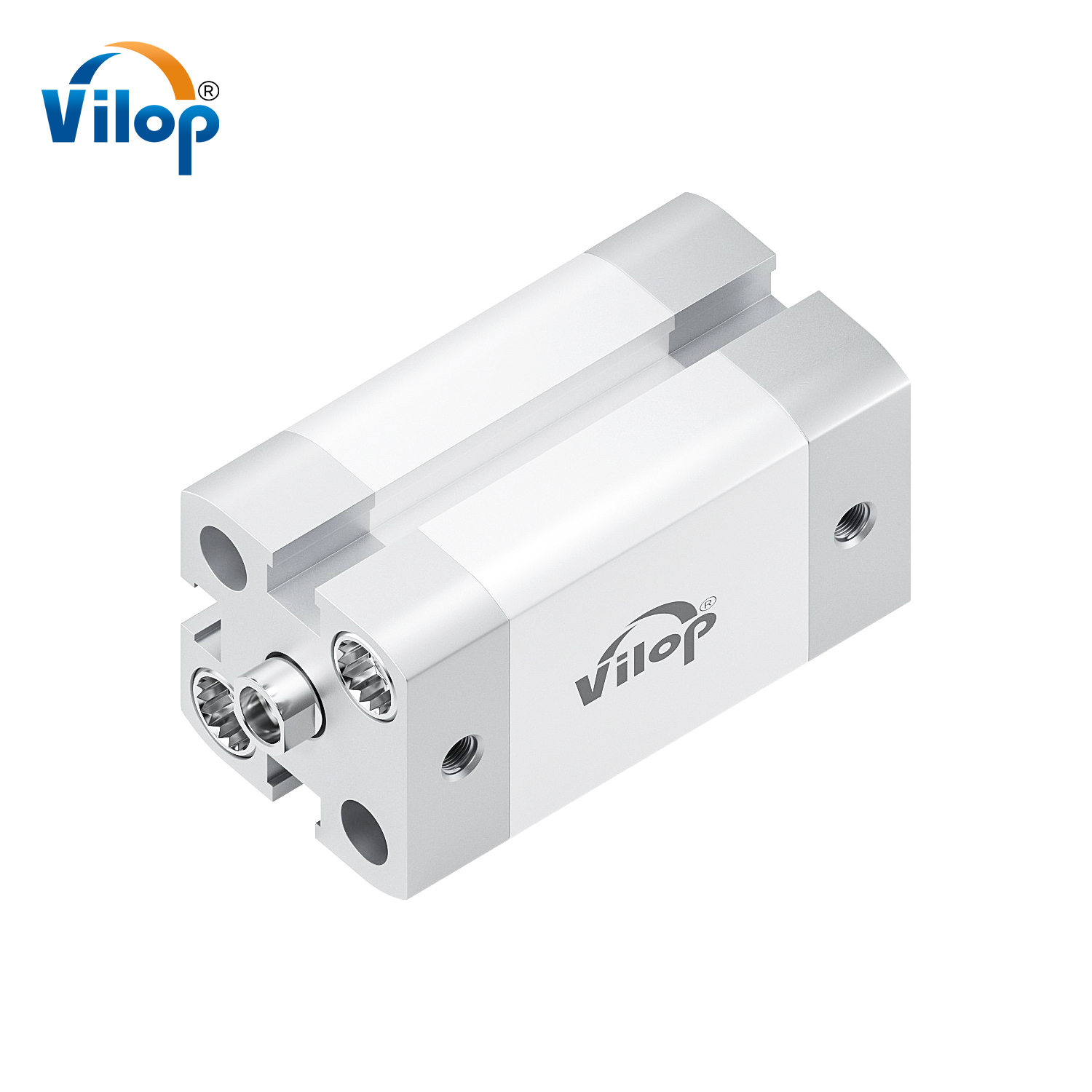 ADN/ADNJ Series Long Stroke Pneumatic Cylinder New Compact ISO21287 Standard Double Acting Cylinder Pneumatic Parts