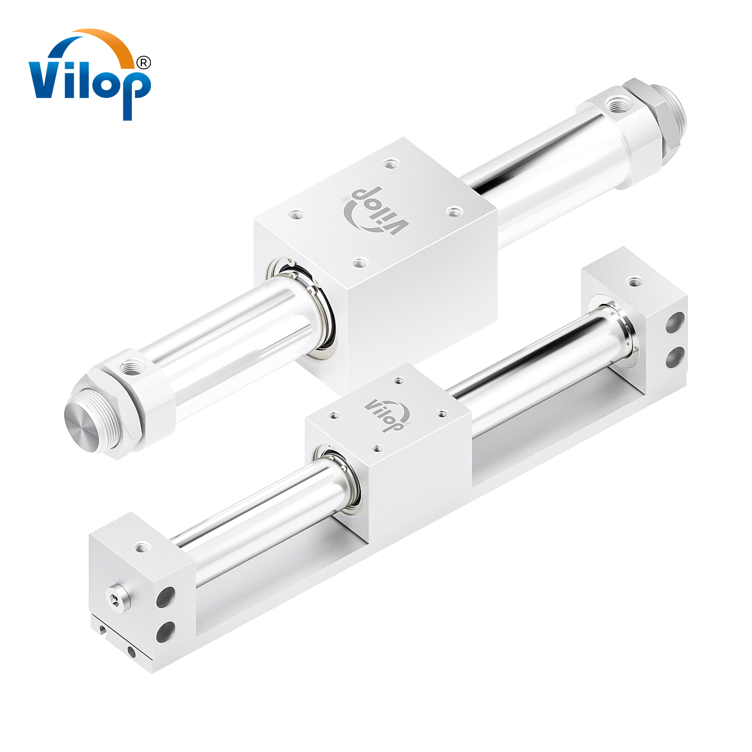 Magnetic Coupling Rodless Cylinders - Long Stroke CY3R Series | Bore Sizes 10mm, 15mm, 20mm, 25mm, 32mm, 40mm, 50mm, 63mm | Stroke Lengths 100mm, 200mm