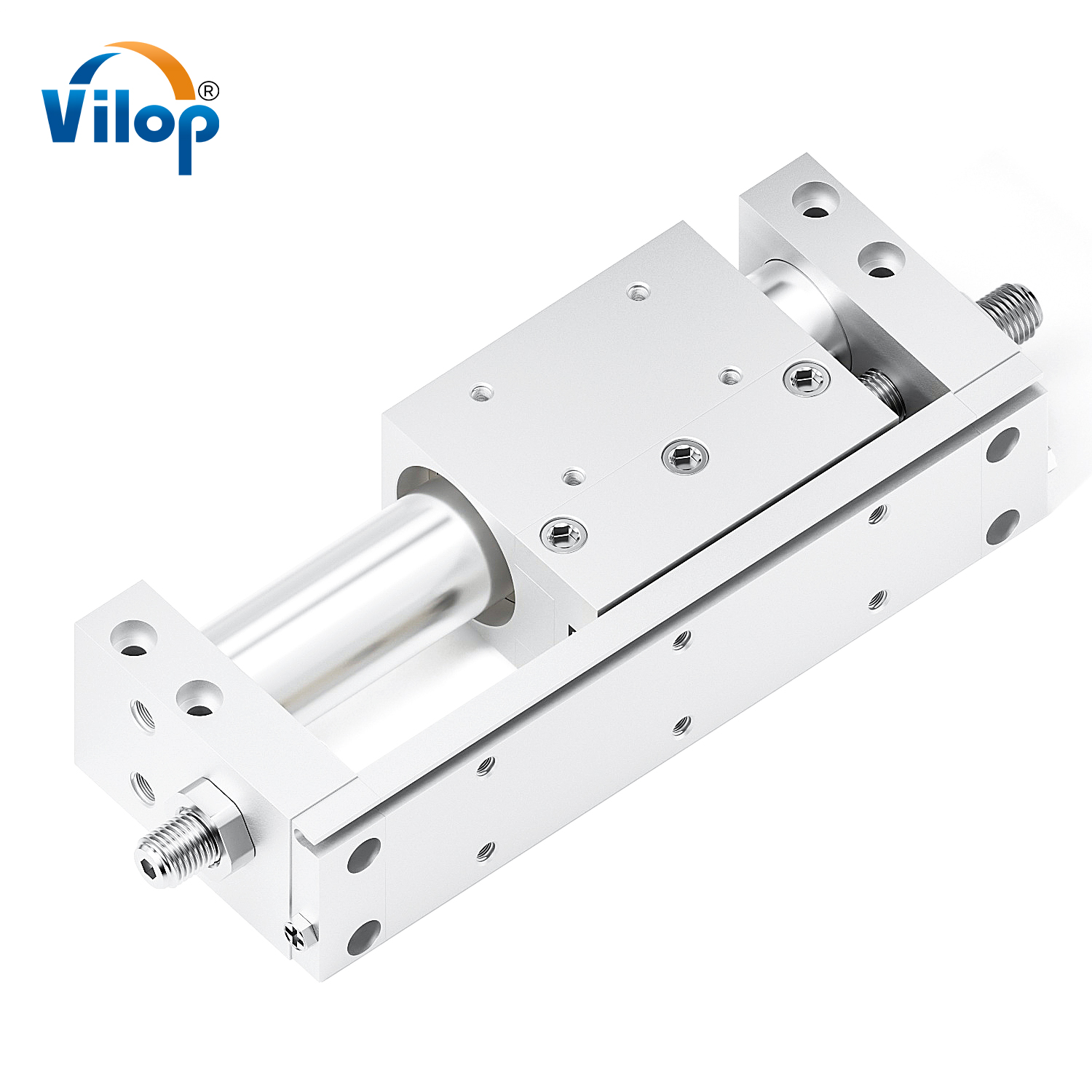 RMH10/16/20/25x200x300-s Pneumatic Magnetic Coupling Magnetic Coupling Type Rodless Cylinder with Long Stroke And Guide Rail