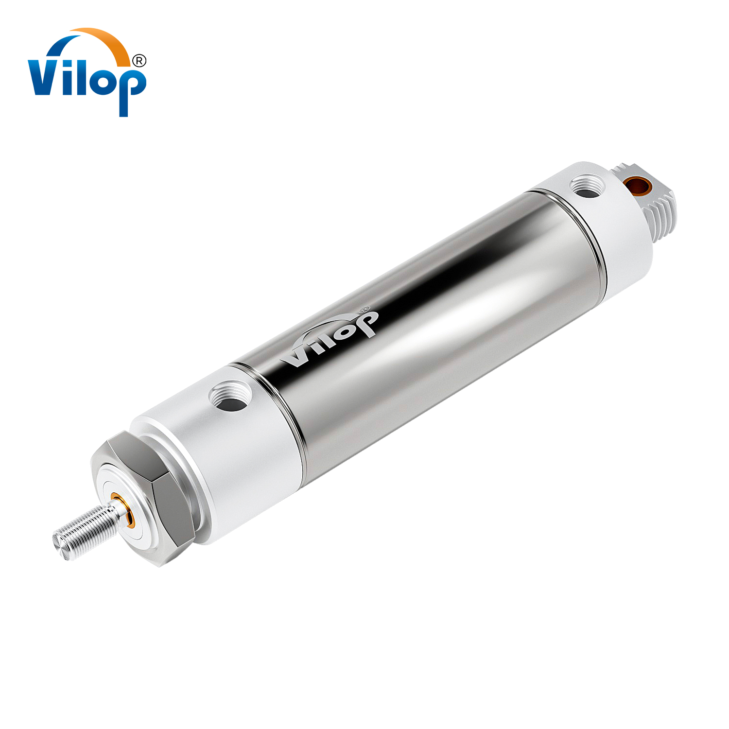 A-Series Pneumatic Cylinders 2 Inch Bore Double-acting Front Nose Mount DN