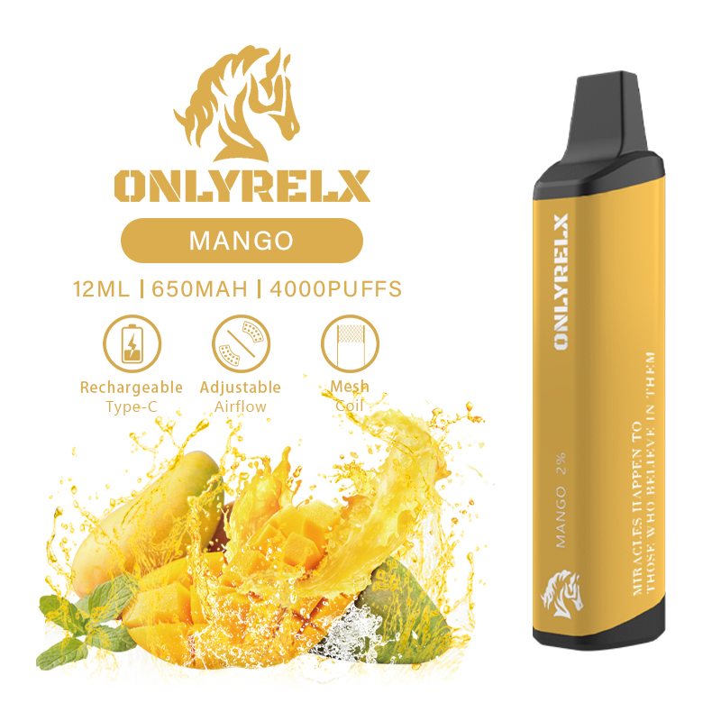 Onlyrelx Hero4000 Mango Vape Pen