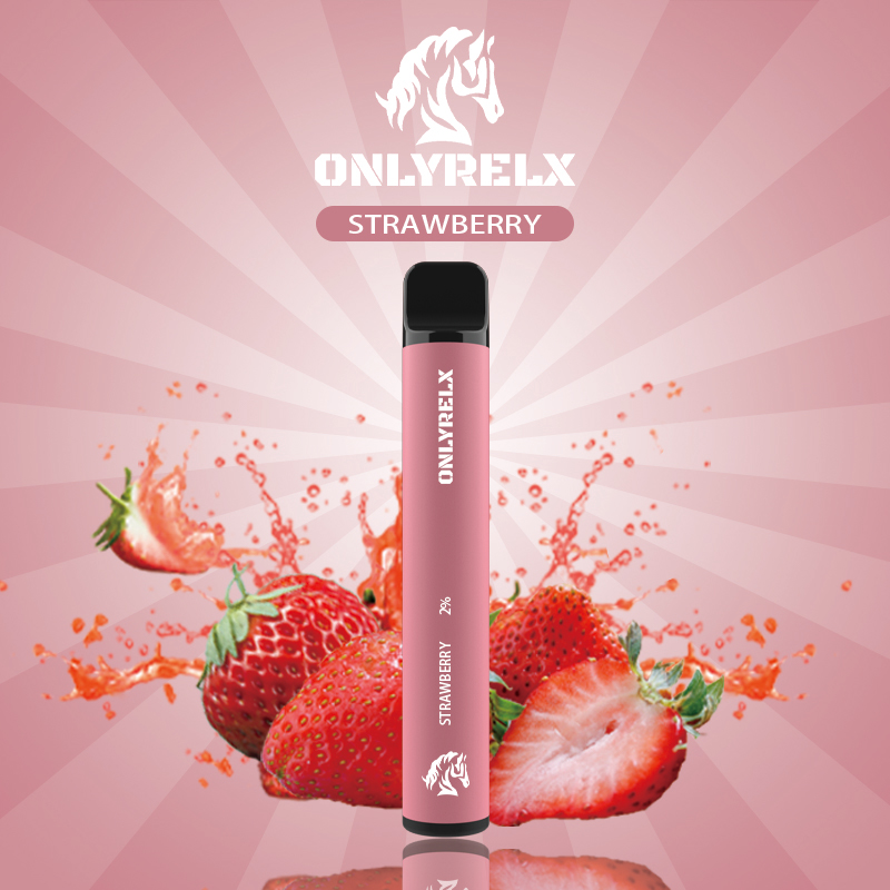 Onlyrelx Bar600 Strawberry Ice Disposable Vape Pen