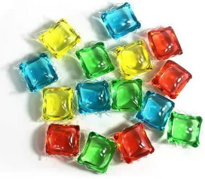 Laundry Pod Contents Detergent Amount Tøjvask Pods indhold Vaskemiddelmængde