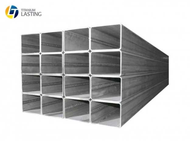 Титановая прямоугольная трубка или труба