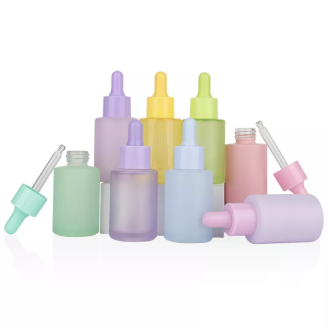 Verre de bouteilles cosm&eacute;tiques