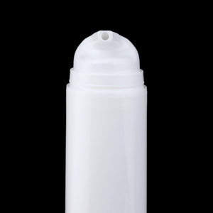 Botella de base 50ml 100ml 150ml PP PE Botella de bomba sin aire de lujo portátil de pequeña cantidad