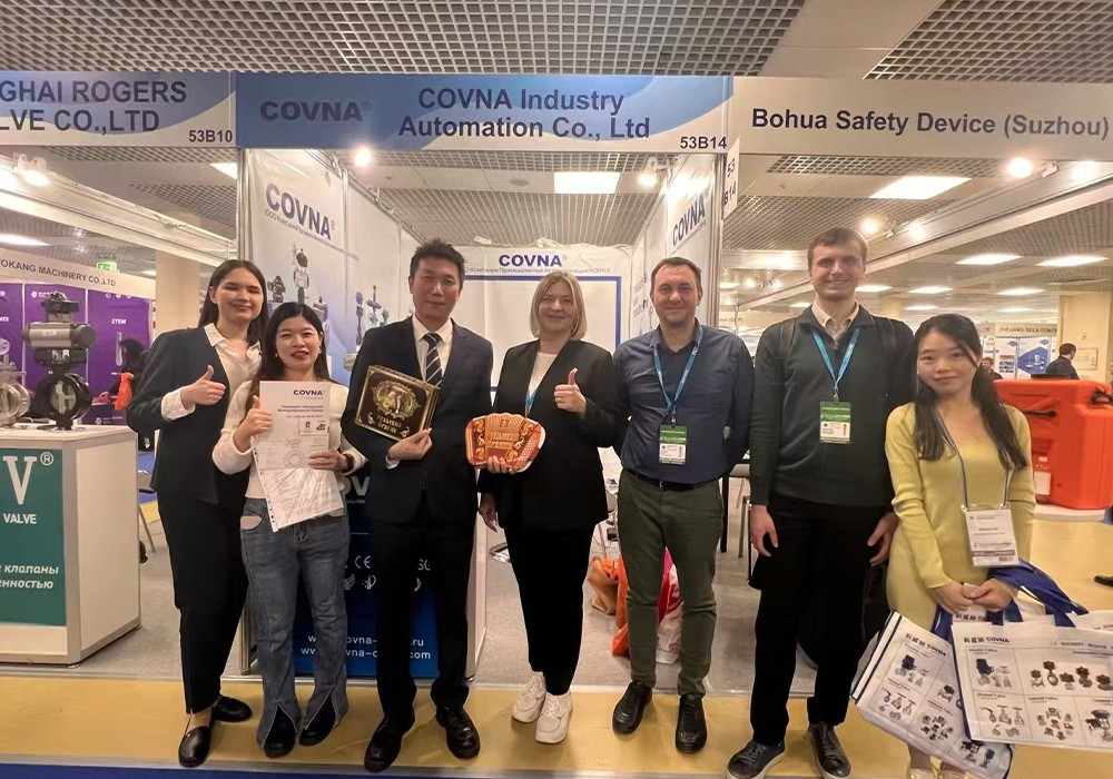 COVNA Showcases Innovative Valve Solutions at NEFTEGAZ 2025, Strengthens Presence in Russia3 COVNA จัดแสดงโซลูชั่นวาล์วที่เป็นนวัตกรรมที่ NEFTEGAZ 2025 เสริมความแข็งแกร่งในรัสเซีย3