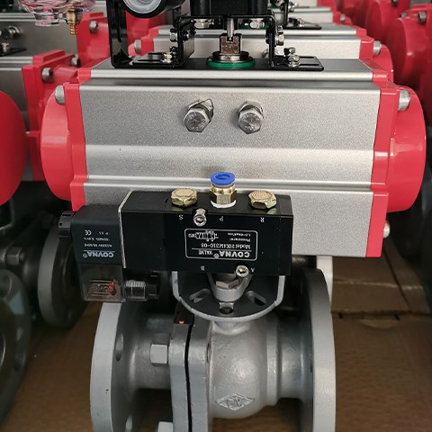 HK59-B-TS Pneumatic 3 Way Control Valve Kilang COVNA