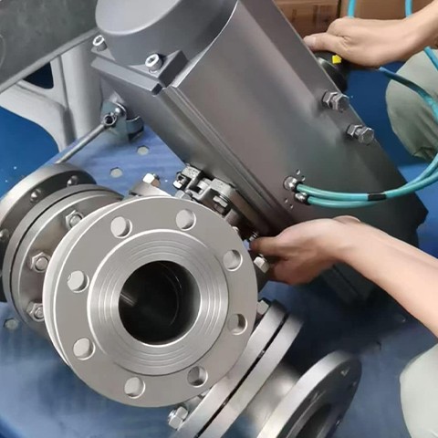 &Ccedil;ift Contalı Kelebek Vana COVNA Fabrikası