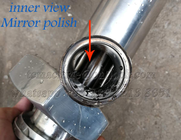 drum pump tube polish