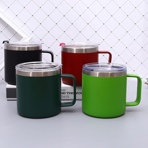 Manufacturer direct sales stainless steel mug with handle outdoor car gift water bottle wholesale