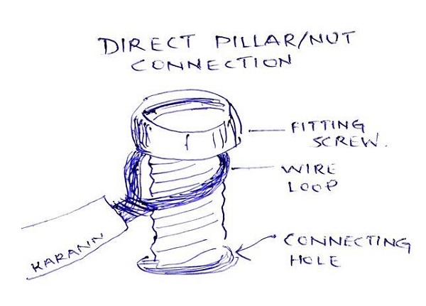 Direct Pillar and Nut Connection
