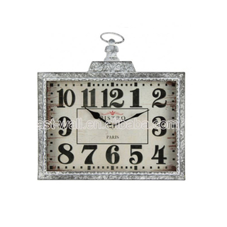 Vintage Style Mdf Wall Gold Plated Clock Numbers Insert