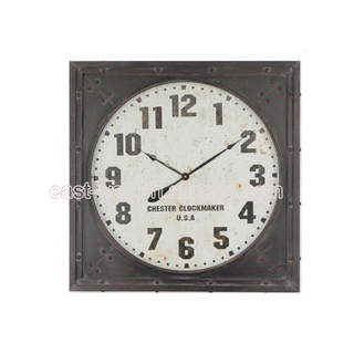 New Design Tailored Mdf Clocks Cheap Young Town Quartz Large Wall Clock