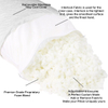 Healthy Memery Foam Sponge Sleeping Pillow 