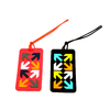 13122 Colored Rubber Luggage Tag 