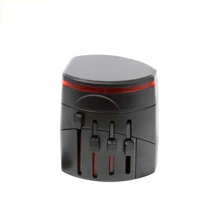 13684 All-in-one International Universal World Plug Travel Adapter with Usb