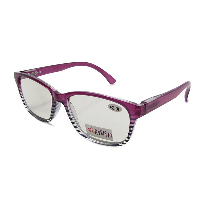 The latest purple lady's photochromic reading glasses