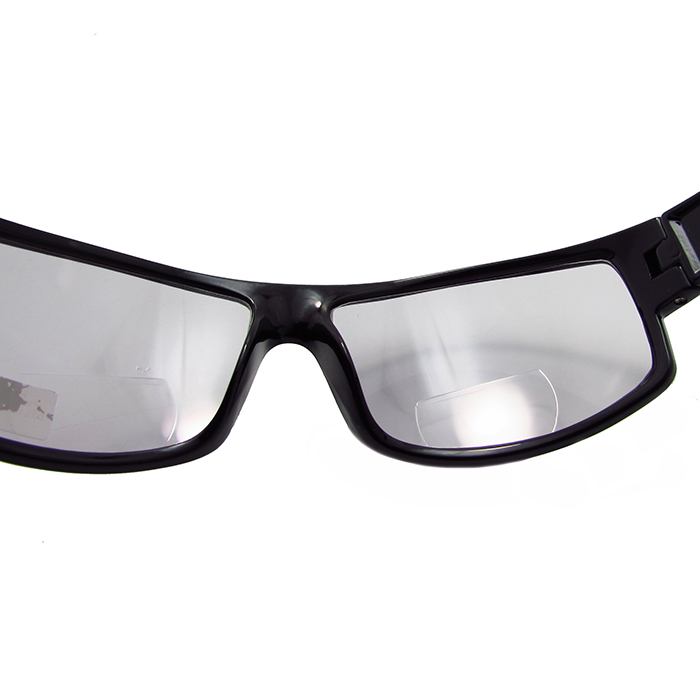 Sport style photochromic bifocal reading glasses