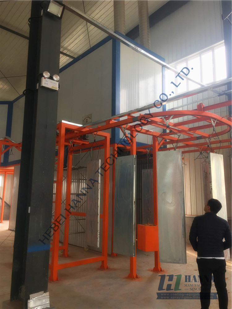 Curing heating system