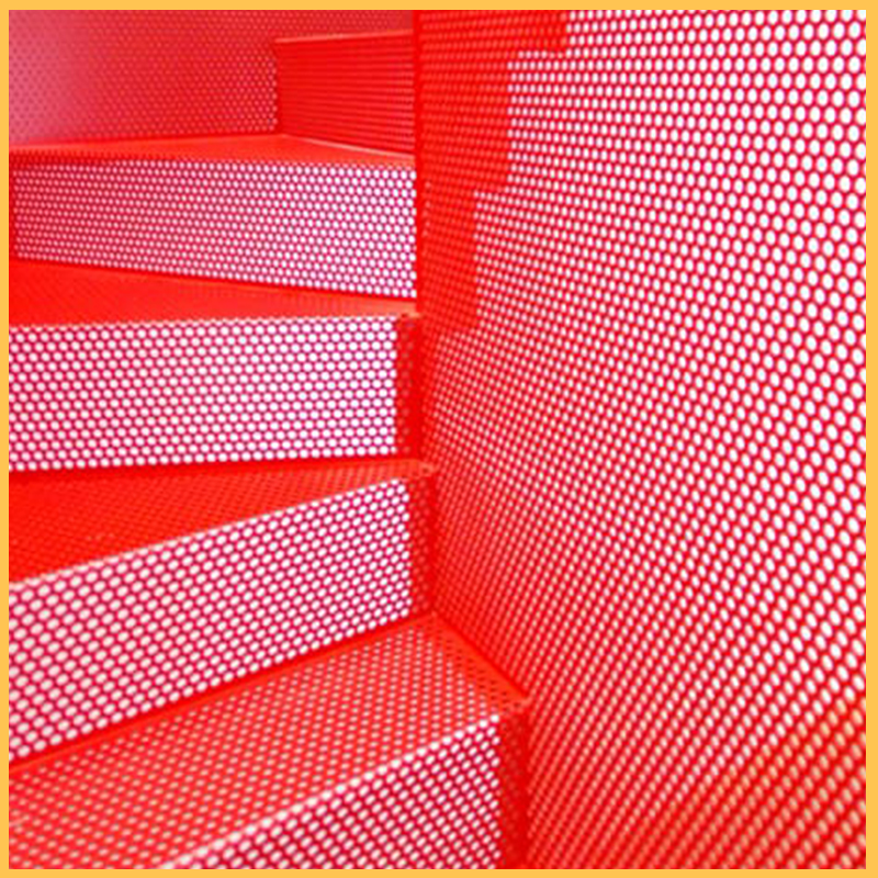 Steel Perforated Stair