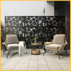 Metal Partition Privacy Screen