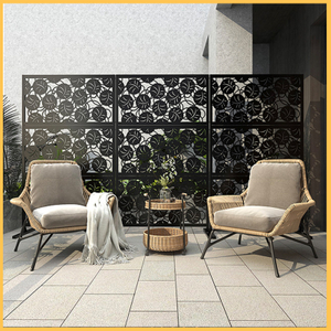 Metal Partition Privacy Screen