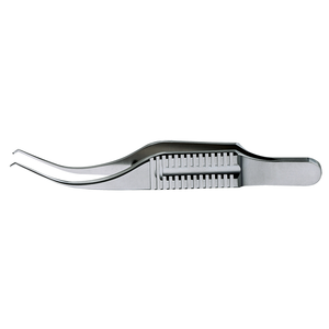 IF-2008 Stainless Steel Troutman-Barraquer Corneal Utility Forceps, Colibri Style　