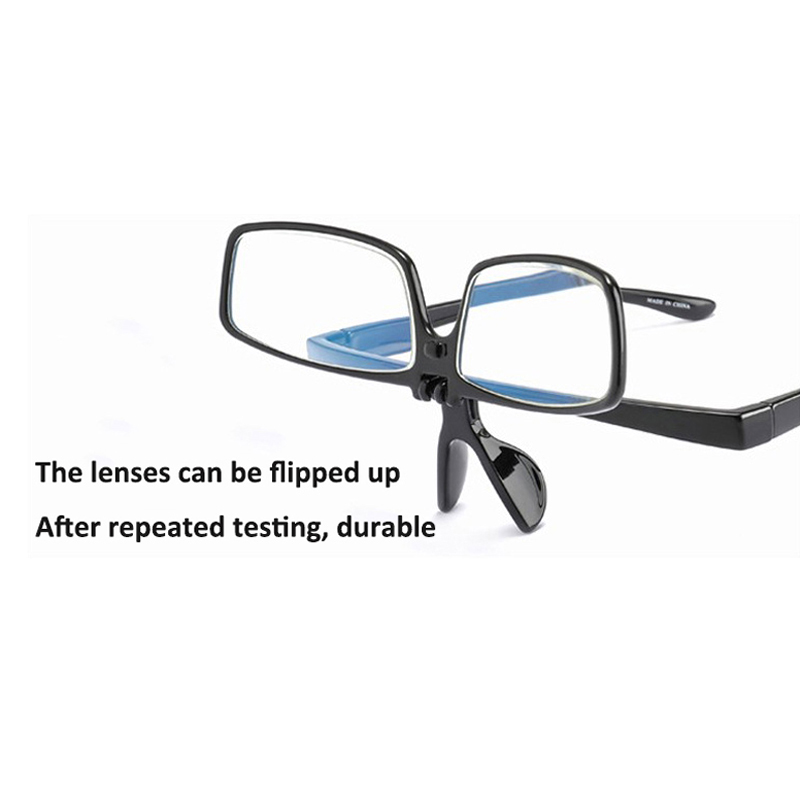 Flip up reading glasses