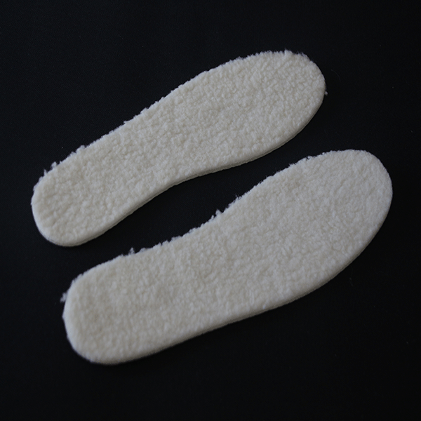 Custom Warm Wool Insole Aluminum Foil Insole for Winter