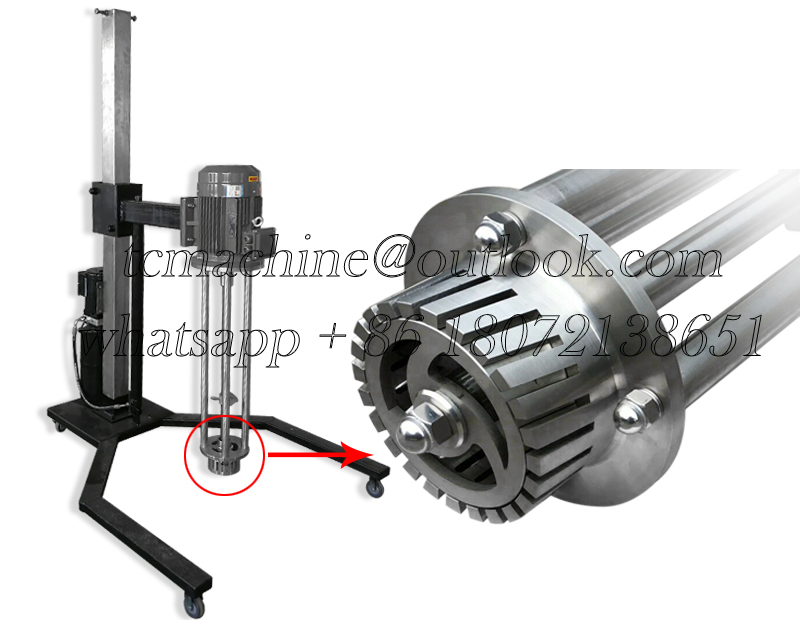 WRL系列移动式液压升降乳化机 不锈钢乳化机带可移动液压升降平台