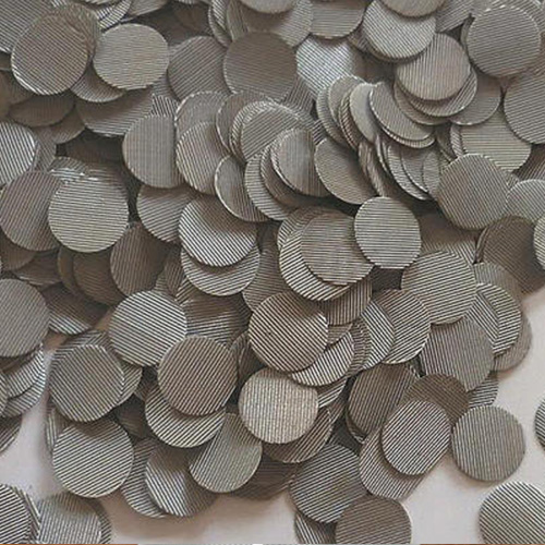 Stainless steel filter disc