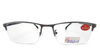Metal reading glasses