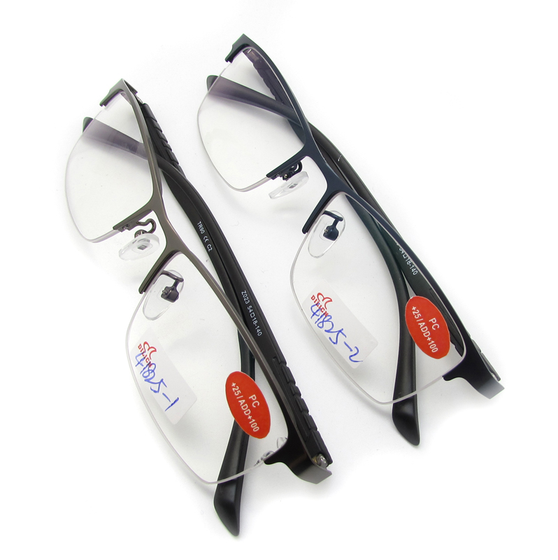 Metal reading glasses