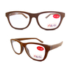 Wooden reading glasses
