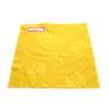 Microfiber yellow glasses cloth
