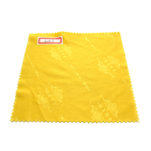 Microfiber yellow glasses cloth