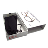Cardboard drawer type glasses case hard eyeglasses box portable travel glasses accessories