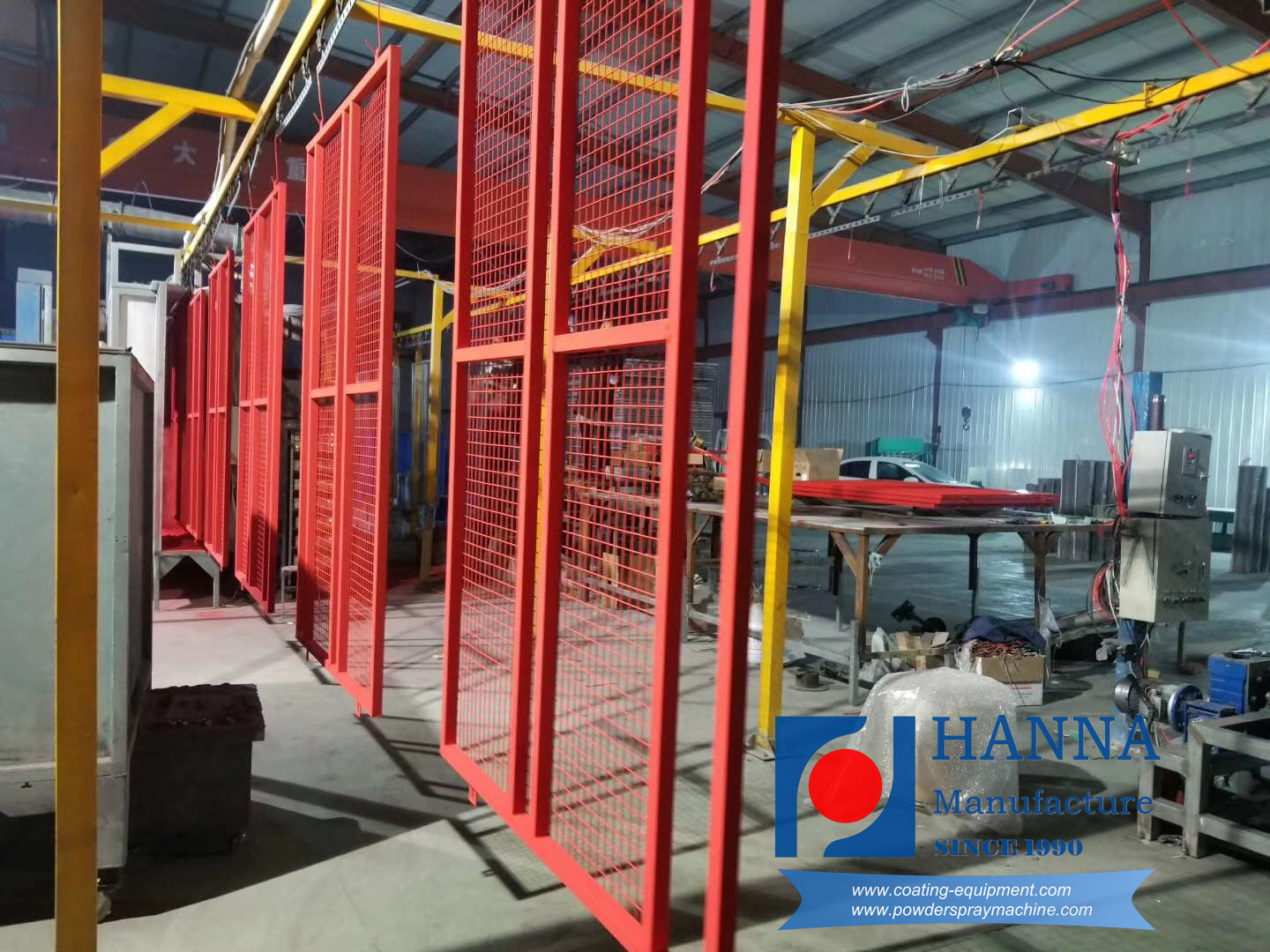 Fence Powder Coating Line