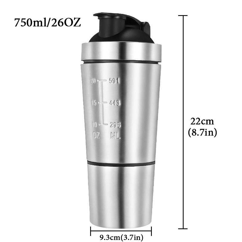 Stainless Steel Shaker Bottle