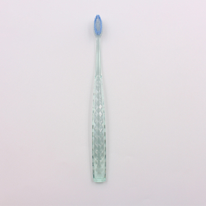 Special Embossing Patterns Transparent Toothbrush