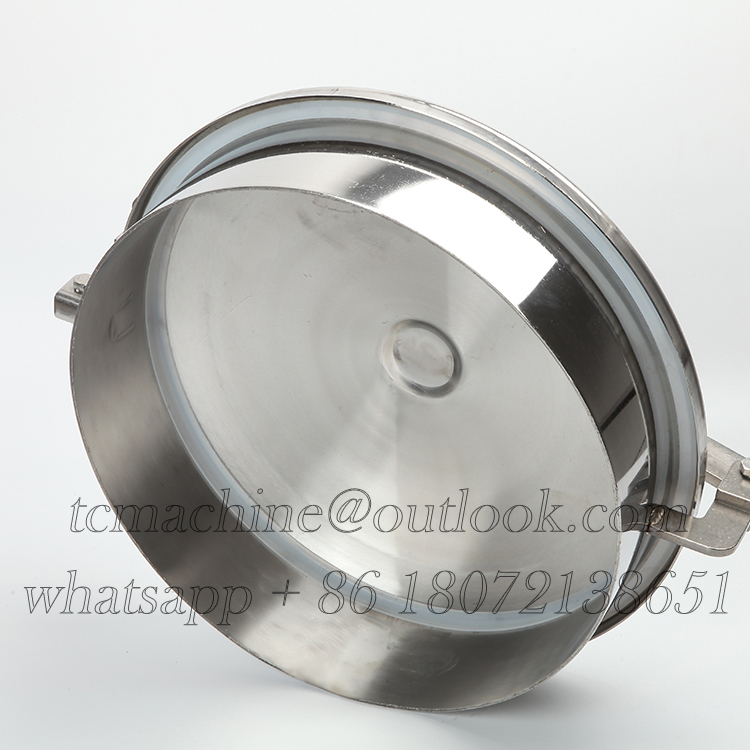 Stainless Steel Round Manhole for Room Pressure Processing Tanks