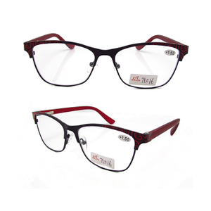 Metal reading glasses