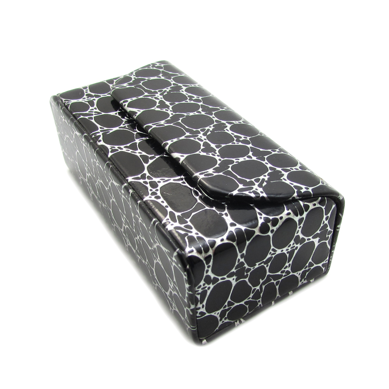 PU reading glasses case for folding glasses Fashion Women Men Portable Mini Glasses Box