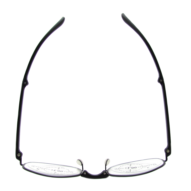 2020 new developed foldable reading glasses with 360° ring focal for women
