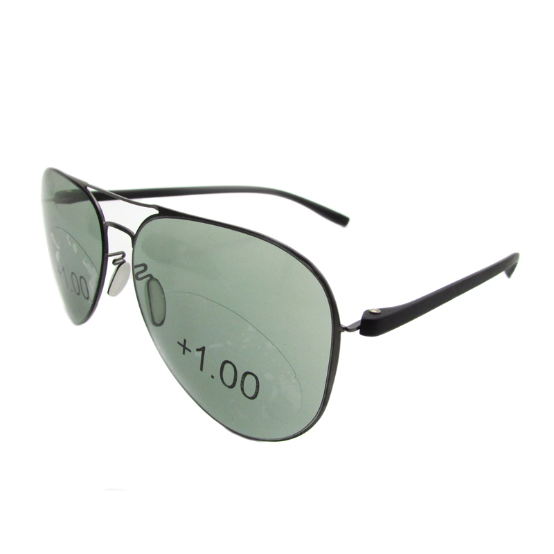 Aviator progressive mutifocus reading sunglasses men's readers sunglasses