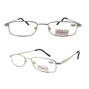 Metal reading glasses