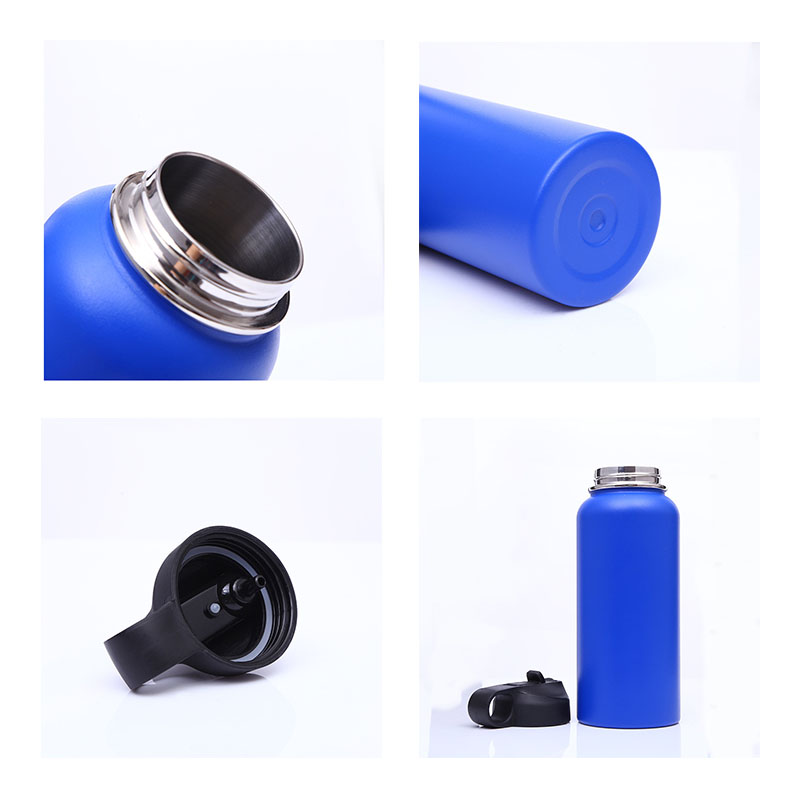 High Grade Portable Stainless Steel Vacuum Flask Insulated Wide Mouth Double Wall